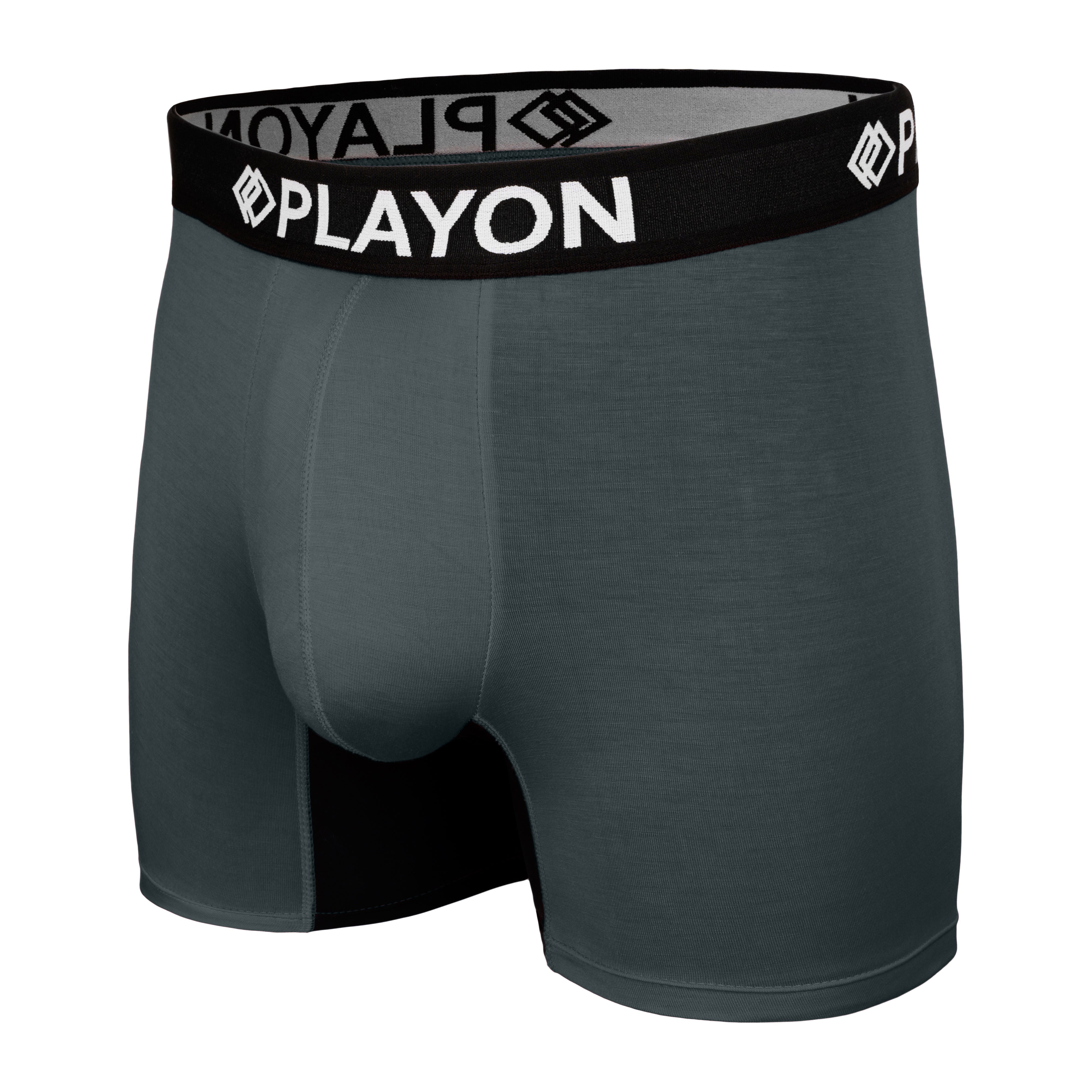 Bamboo Boxers - Soft snug comfortable Bamboo Boxers contoured pouch no chafe no ride up no irritation friction free panels chafe stopper panels hypo-allergenic sustainable bamboo